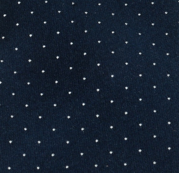 Corbata Azul con Lunares