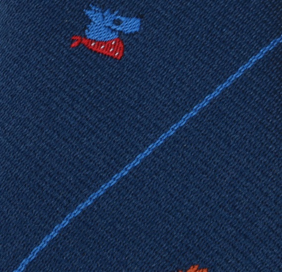 Corbata Bebe Azul marino