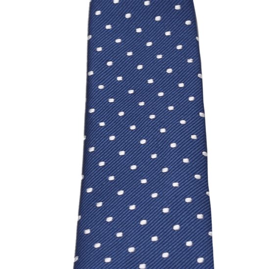 corbata niño Azul Lunares