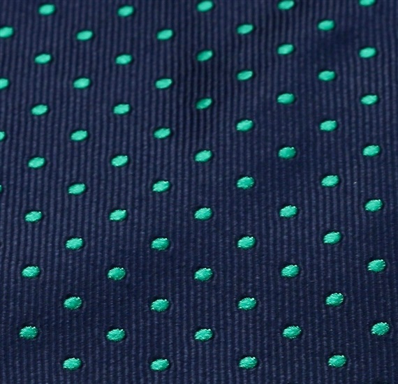 Corbata Niño Azul Lunares