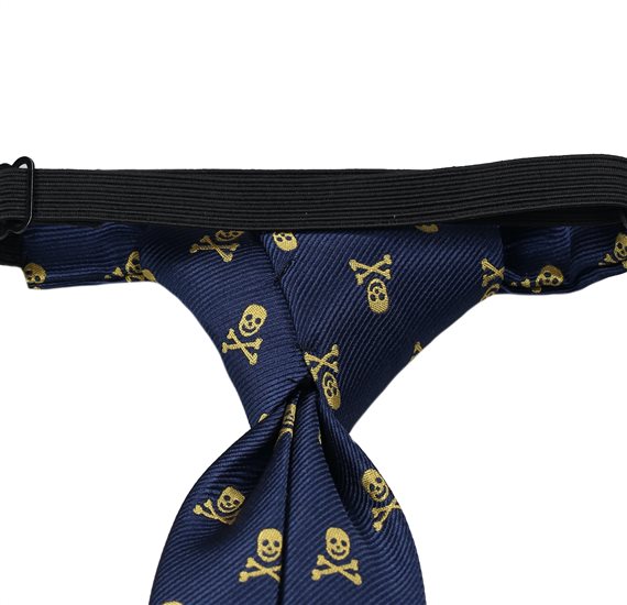 Corbata Niño Calaveras Revés