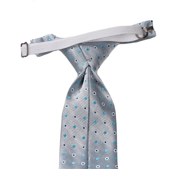 Corbata Niño Gris Lunares