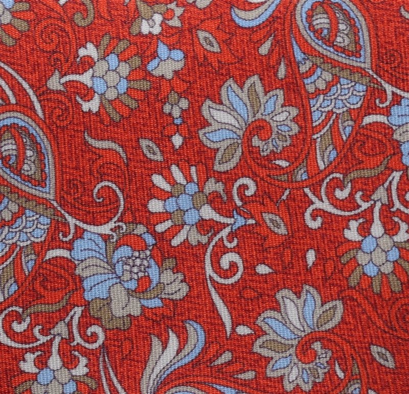 Corbata Seda Color Teja