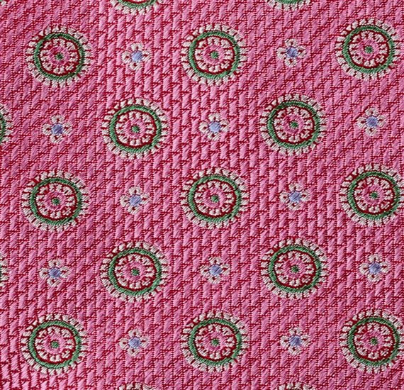 Corbata Seda Rosa