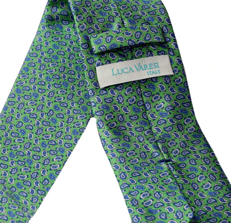 Corbata Seda Verde Italia
