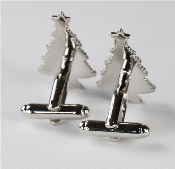 Gemelos Árbol de Navidad Revés