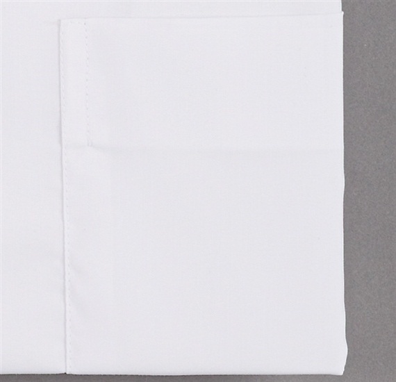 Camisa Kents Vestir Estéreo Blanca Bolsillo