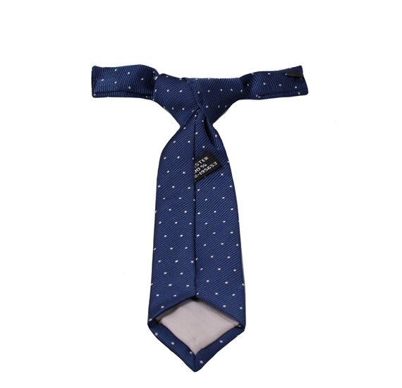 Corbata Bebé Azul Tinta Motas