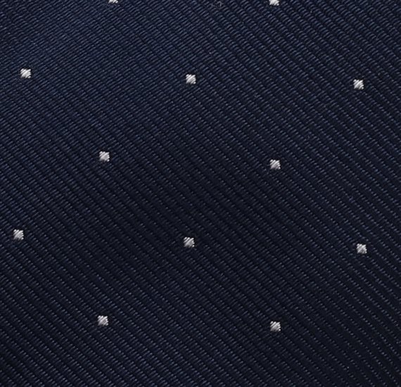 Corbata Cadete Azul Motas