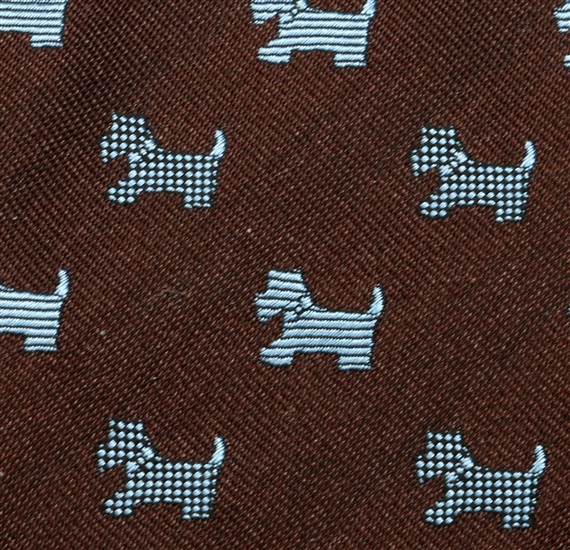 Corbata Cadete Marrón