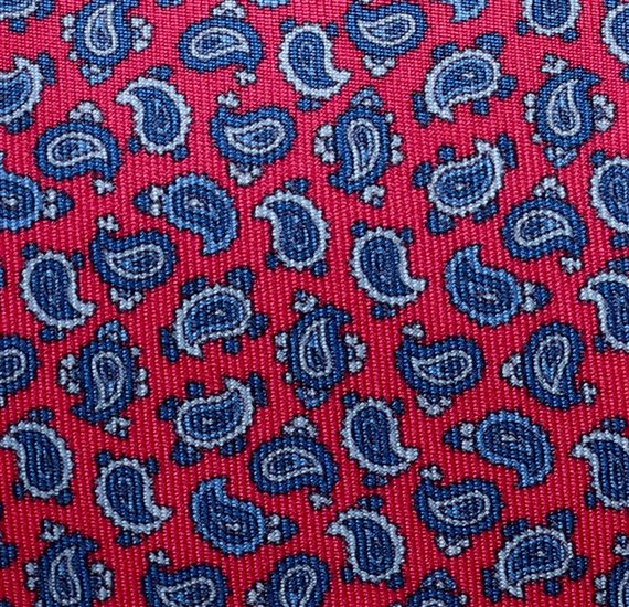 Corbata Cadete Roja Seda