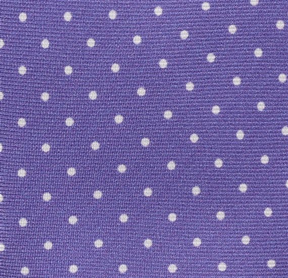 Corbata Cadete Seda Morada Topos