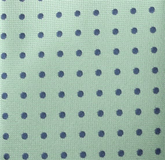 Corbata Cadete Verde Lunares