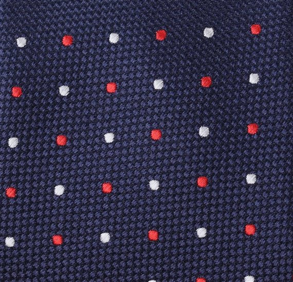 Corbata Comunión Azul Lunares