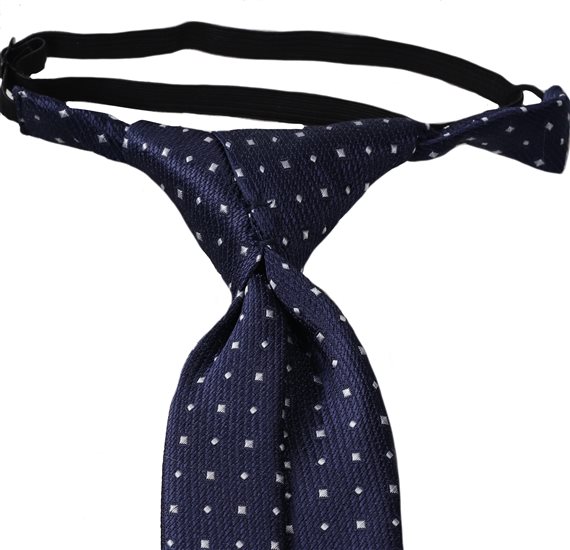 Corbata Comunión Azul y Blanco