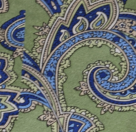 Corbata Lazo Seda Verde