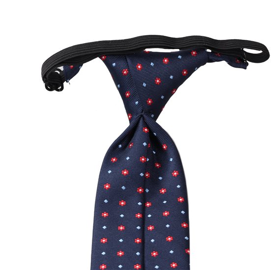 Corbata Niño Azul Flores