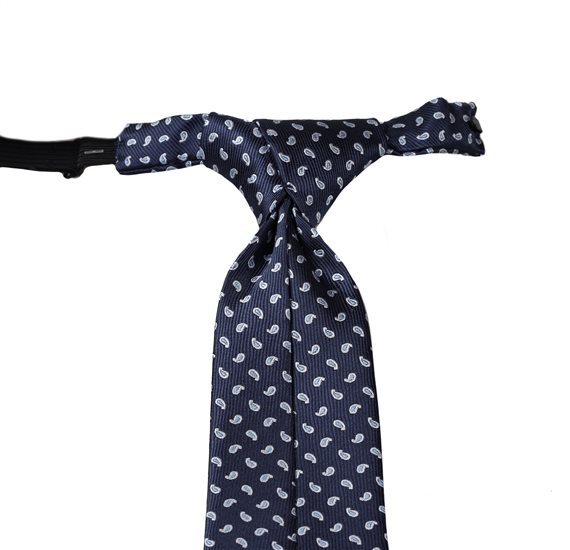 Corbata Niño Azul Paisley