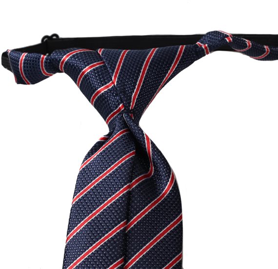 Corbata Niño Azul Rayas