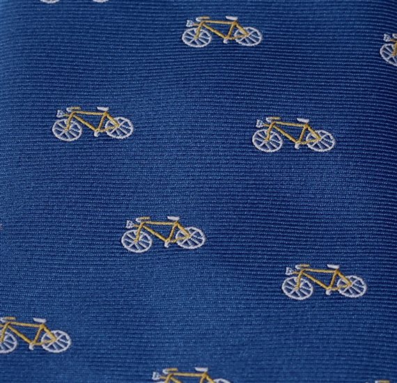 Corbata Niño Azulon con Bicicletas
