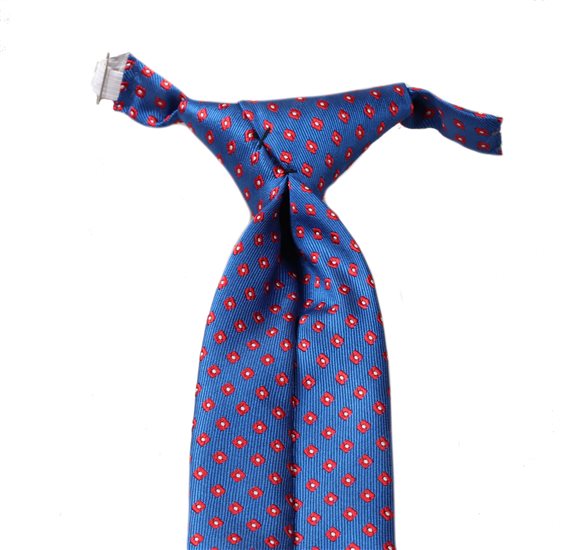 Corbata Niño Azulona Lunares