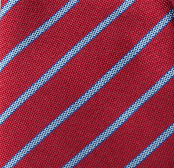 Corbata Niño Burdeos Rayas