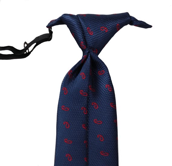 Corbata Niño Comunión Azul Paisley