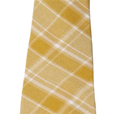 Corbata Niño Cuadros Amarillos