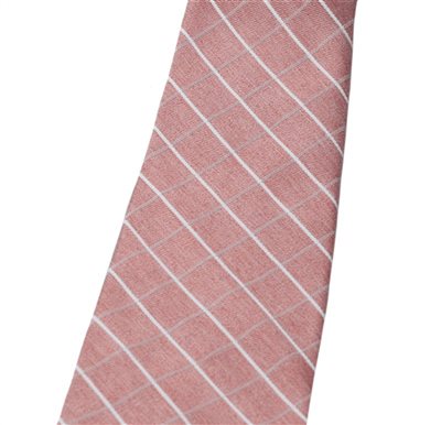 Corbata Niño Cuadros Rosas