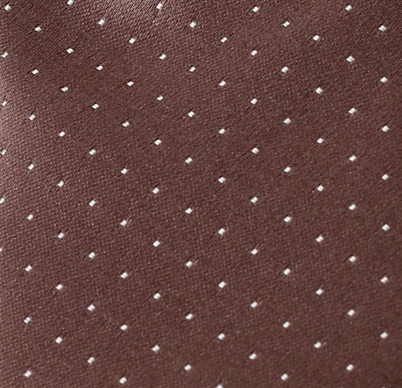 Corbata Niño Marrón Motas