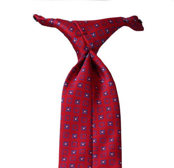 Corbata Niño Roja Trébol
