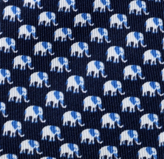 Corbata Niño Seda Azul