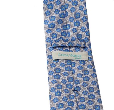 Corbata Seda Gris