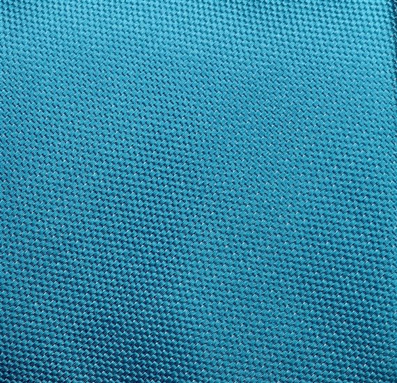 Corbata Seda Natural Turquesa