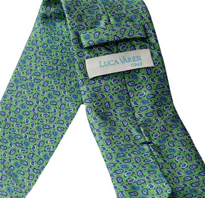 Corbata Seda Verde Italia