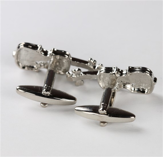 Gemelos Violín Revés