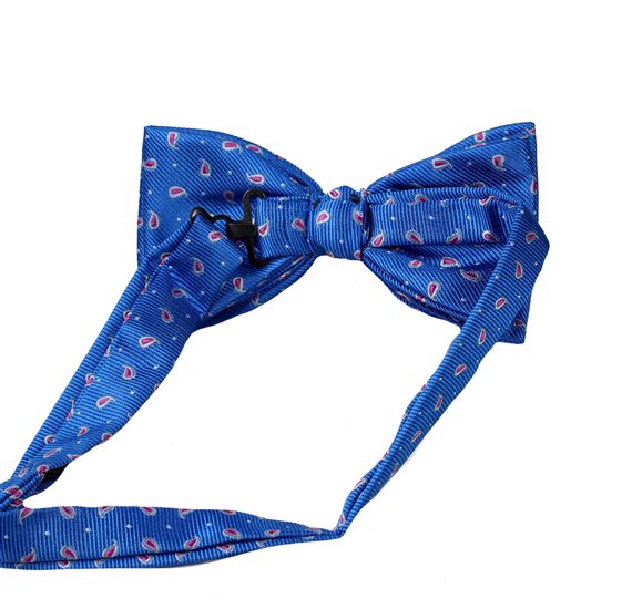 Pajarita Azul Paisley