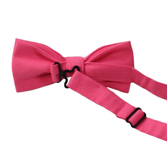Pajarita Rosa Fucsia Algodón