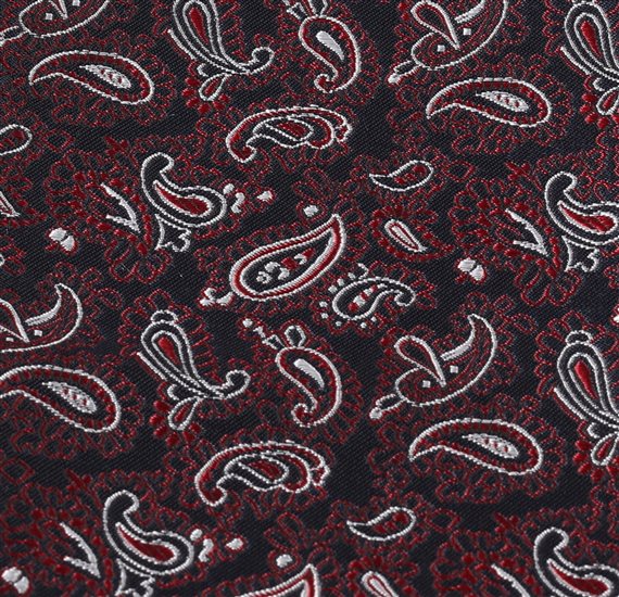 Pañuelo Bolsillo Azul Marino Paisley
