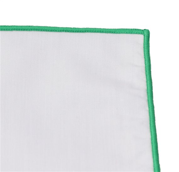 Pañuelo Bolsillo Blanco y Verde Andalucía