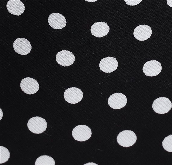Pañuelo de Bolsillo Negro Lunares Estilo Andaluz