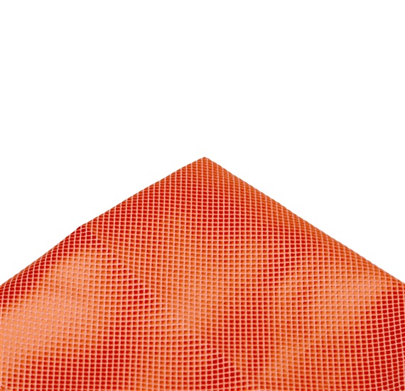 Pañuelo de bolsillo raso naranja
