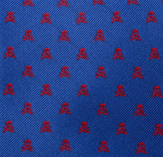 Tejido Corbata Calaveras Botti 150