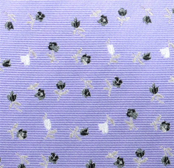Tejido Corbata Flores Botti 142