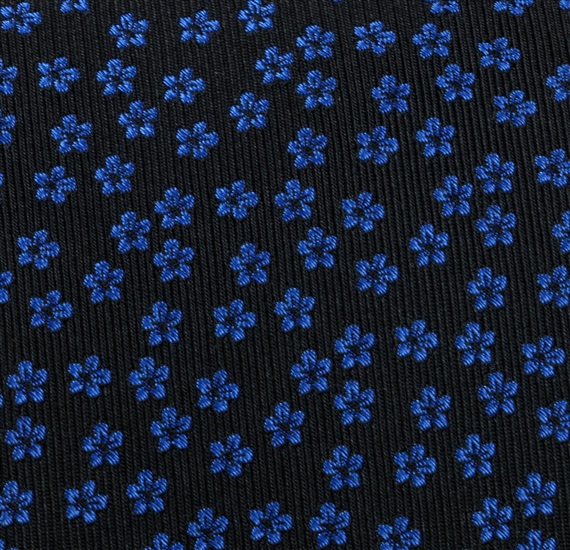 Tejido Corbata Flores Botti 55