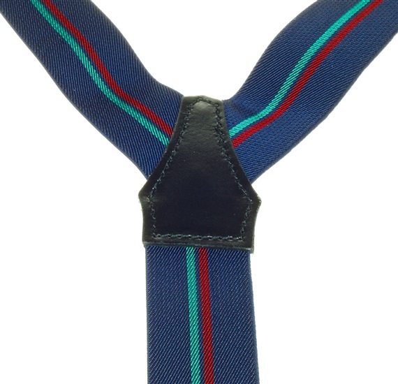 Tirante azul con rayas XXL Cruce
