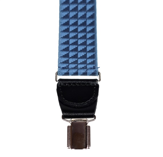 Tirante azul con triángulos  Pinza trasera