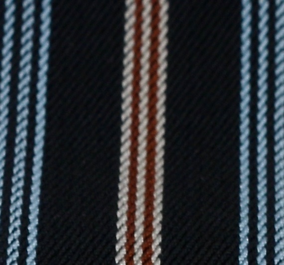 Tirante azul marino con rayas XXL  Detalle
