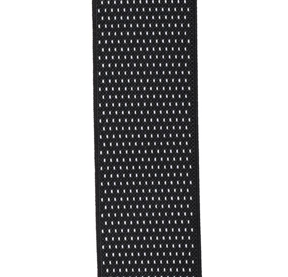 Tirante Elástico Negro Motas Blancas