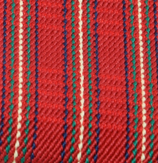 Tirante escocés rojo  Tejido - Pisa 73